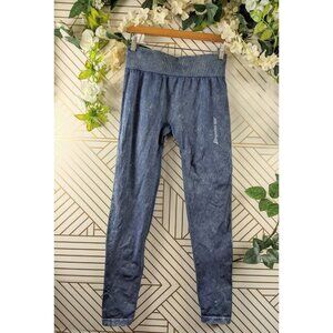 Jed North Womens Leggings Athletic Workout Blue Size M/L